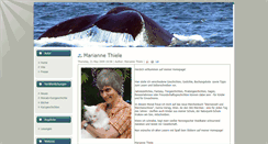 Desktop Screenshot of marianne-thiele.de